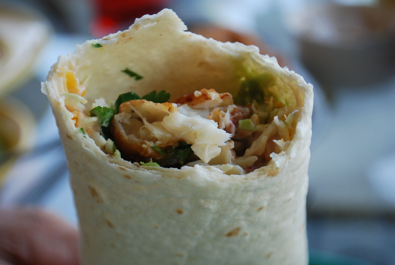 Terri's Table Fish Burritos